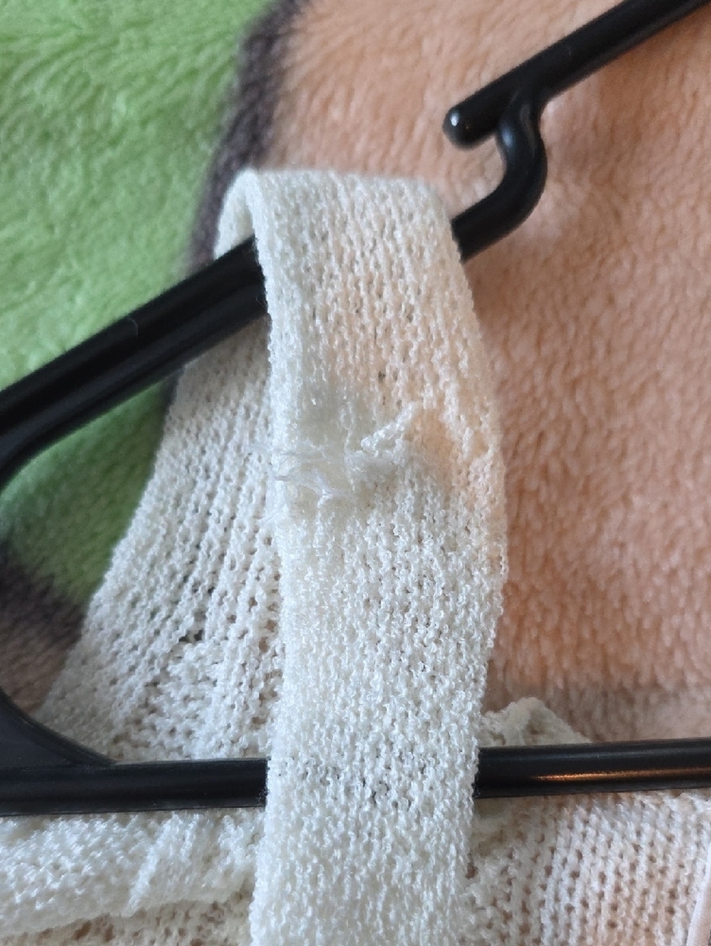 Sage Cream Cable-Knit Sleeveless Tank - Picture 6 of 6